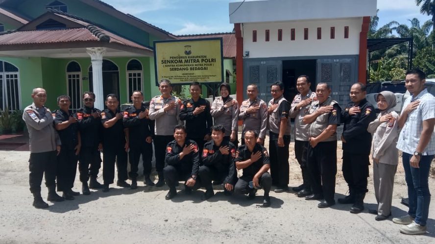 Kunjungan Ditbimas Polda Sumut Dukung Penuh Polres Sergai Jalin Sinergitas Dengan Sentra Komunikasi Mitra Polri