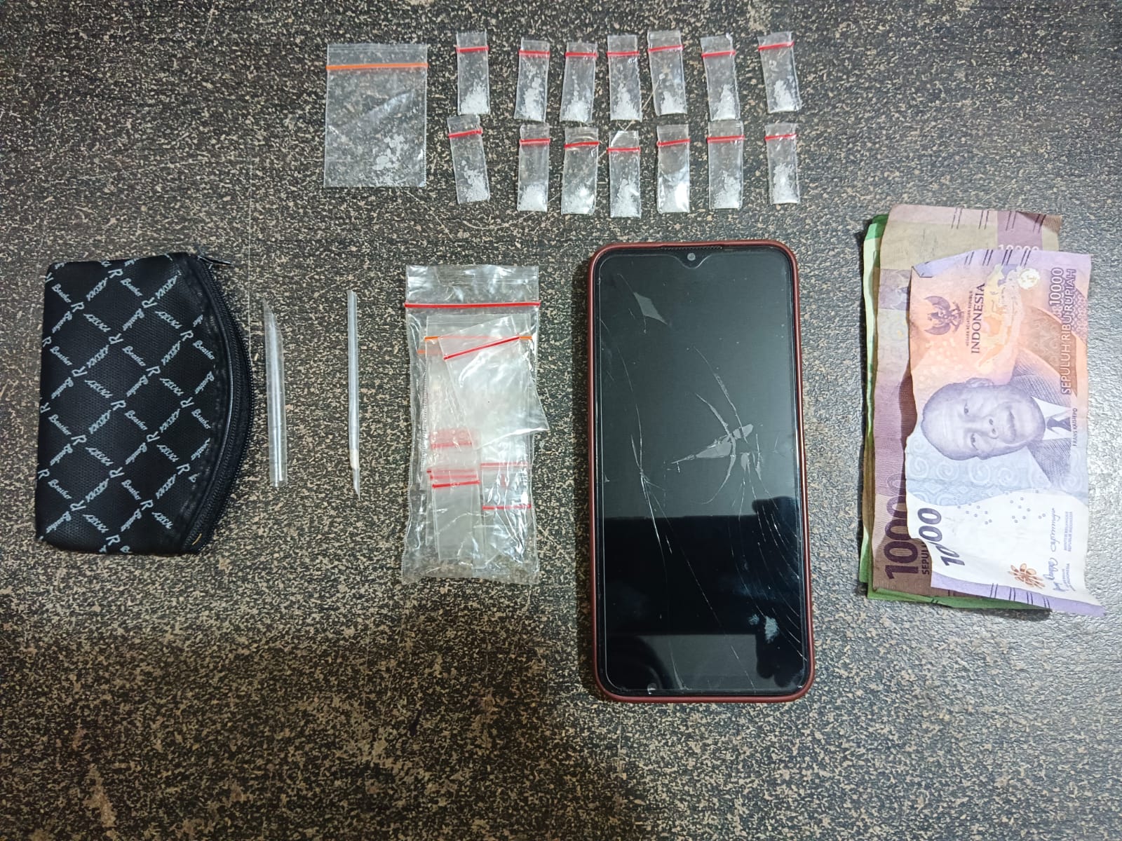 Polsek Perbaungan Polres Sergai Berhasil Menangkap Dua Pelaku Pengedar Narkoba Saat Lagi Transaksi Shabu