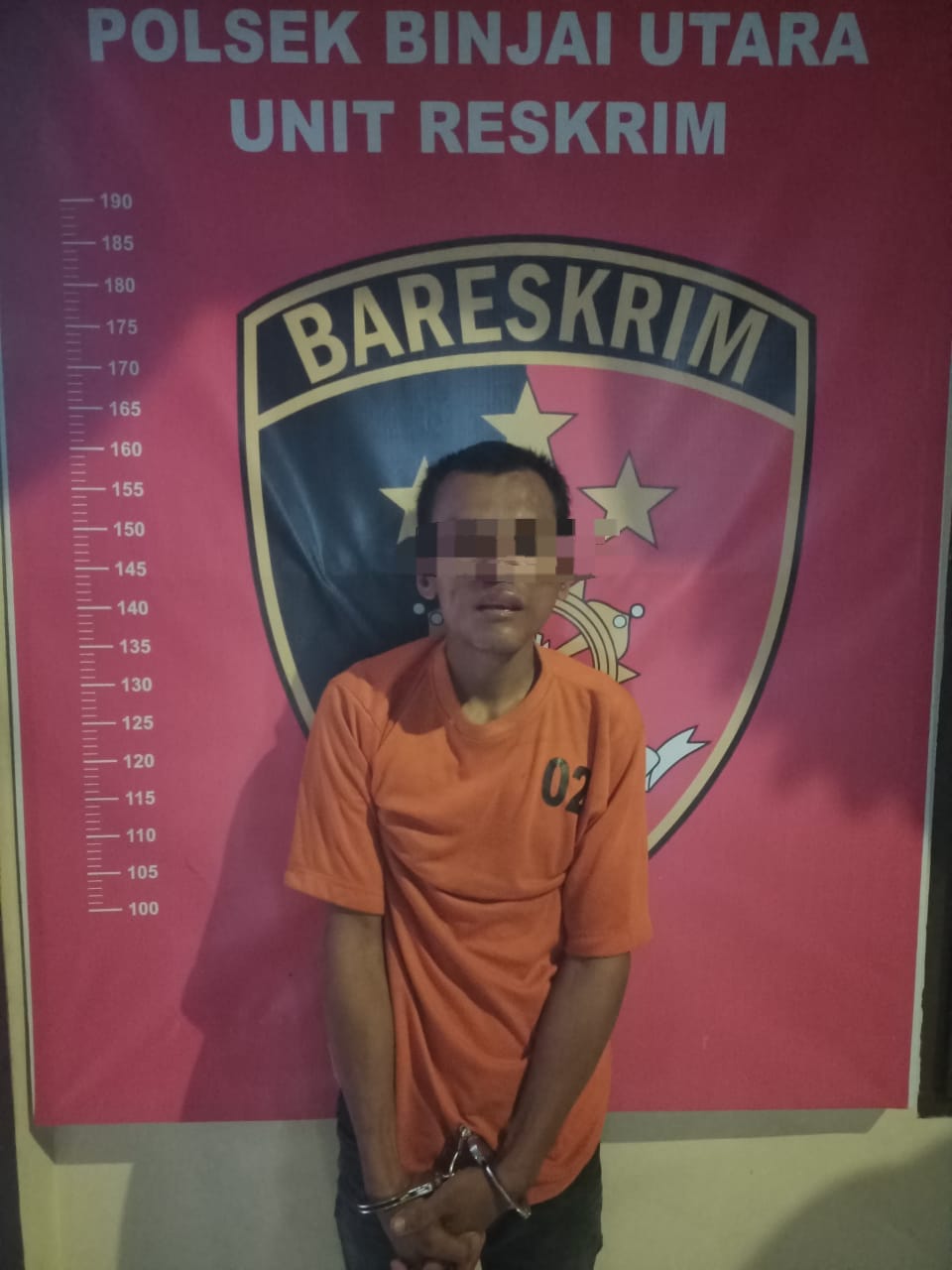 Unit Reskrim Polsek Binjai Utara Amankan Pelaku Pencurian Sepeda Motor Di Halaman Mushola