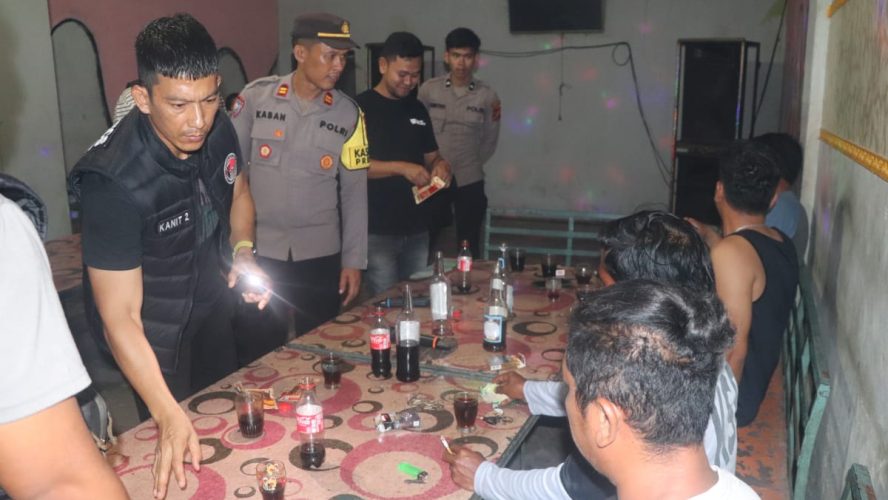 Polres Sergai Melakukan Razia di Tempat Hiburan Malam, Pastikan Sitkamtibmas