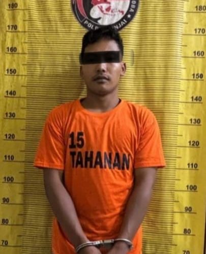 Tawarkan Sabu Terhadap Petugas, Seorang Pria Di Gelandang Ke Polres Binjai