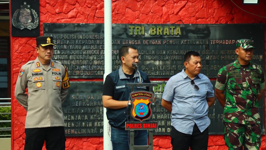 Jaga Status Quo Tim Gabungan Police Line THM BLUE STAR