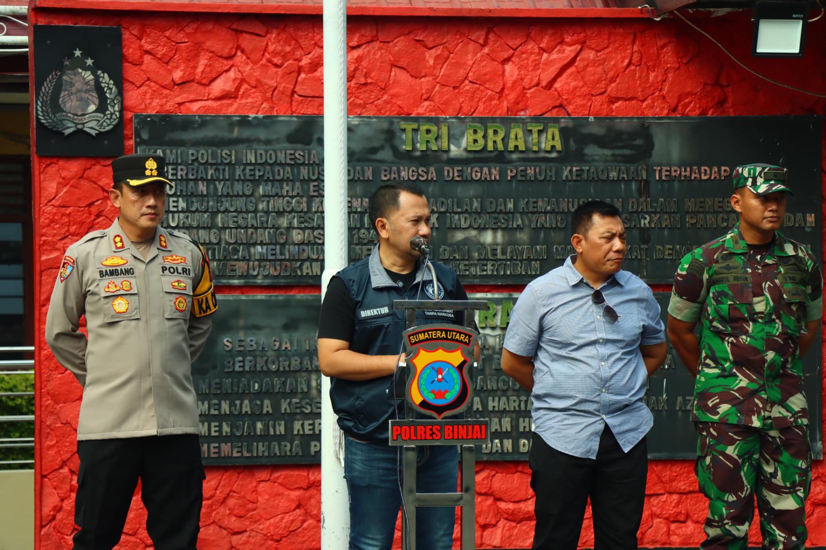Jaga Status Quo Tim Gabungan Police Line THM BLUE STAR