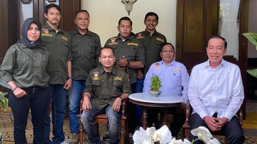 Ketua Umum AKPERSI Kunjungi Presiden R.I ke-7, Joko Widodo Terkait Rakernas AKPERSI Serta UKW Akbar Se Indonesia.