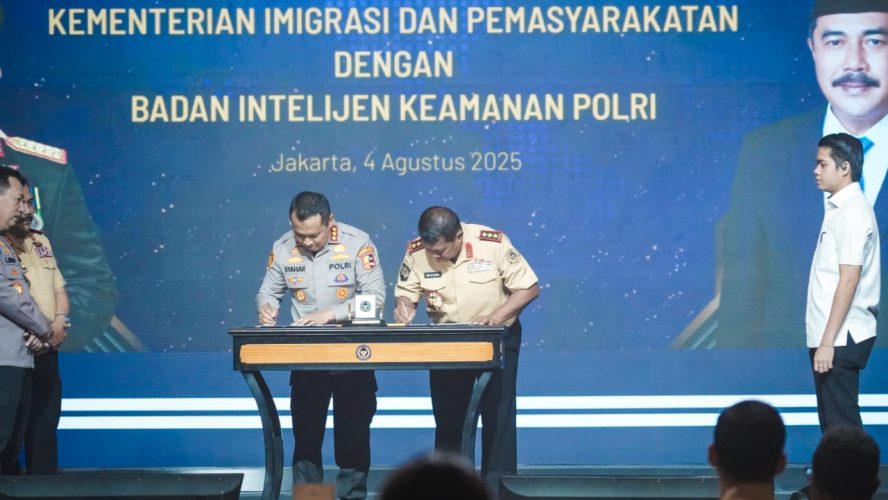 Perkuat Sinergi, Kemenimipas–Polri Teken Nota Kesepahaman dan Perjanjian Kerja Sama