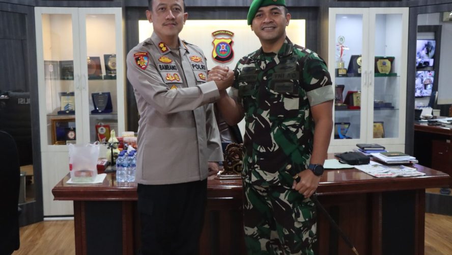 Polres Binjai Didatangi Oleh Dandim 0203/Langkat