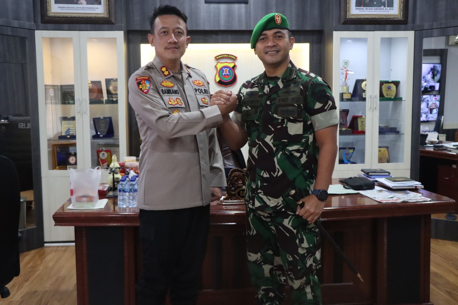 Polres Binjai Didatangi Oleh Dandim 0203/Langkat