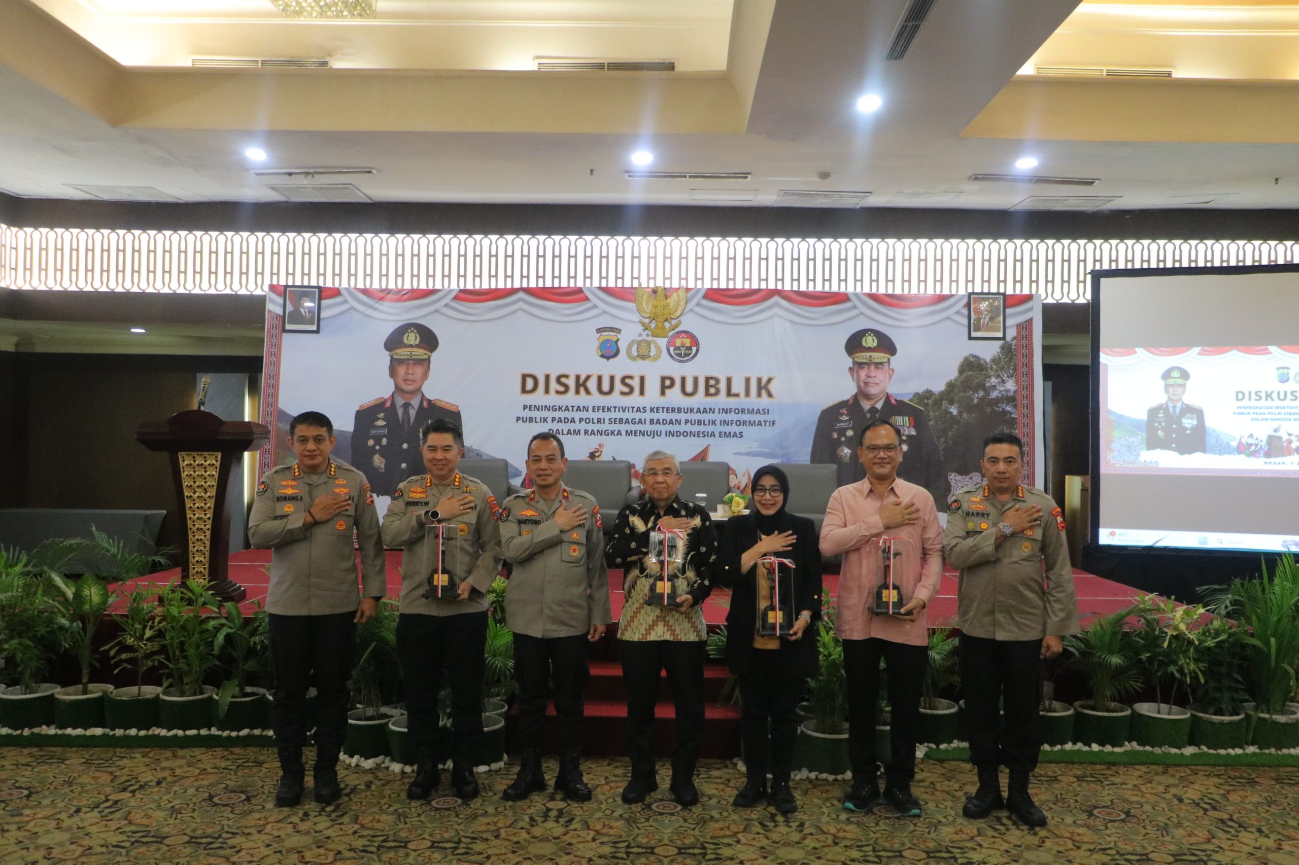 Humas Polri Gelar Diskusi Keterbukaan Informasi, Dorong Polri Lebih Informatif Menuju Indonesia Emas