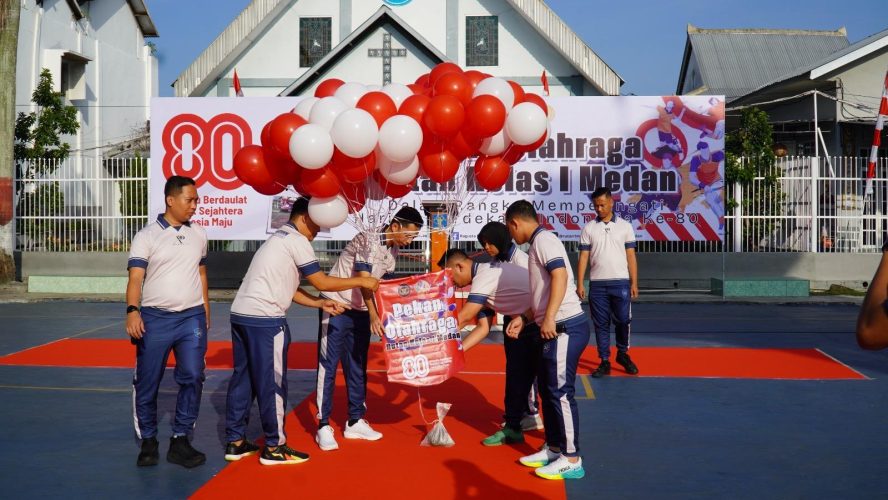RUTAN KELAS I MEDAN GELAR PEKAN OLAHRAGA DAN PERLOMBAAN HUT RI KE-80