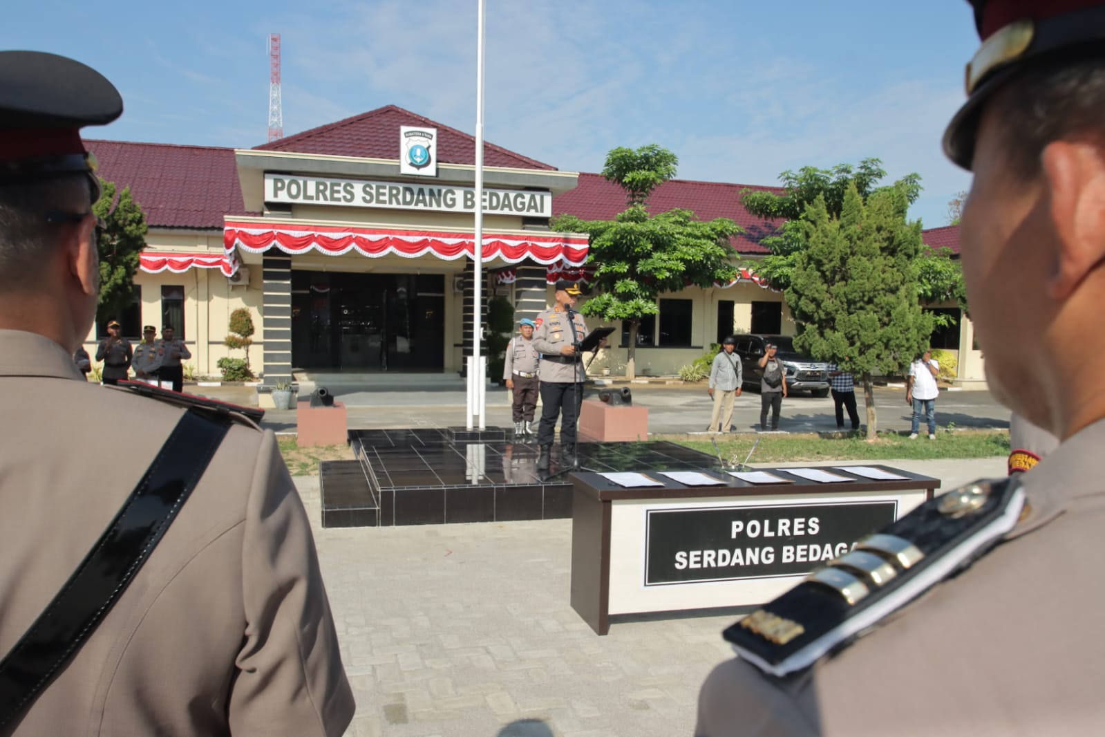Serah Terima Jabatan Di Lingkungan Polres Sergai