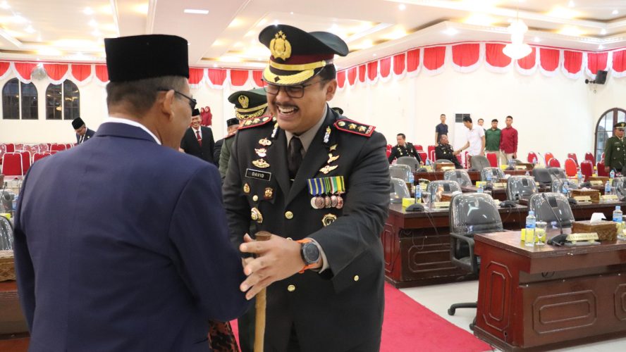Kapolres Langkat Hadiri Sidang Paripurna DPR, Wujudkan Sinergi Jelang HUT RI Ke- 80