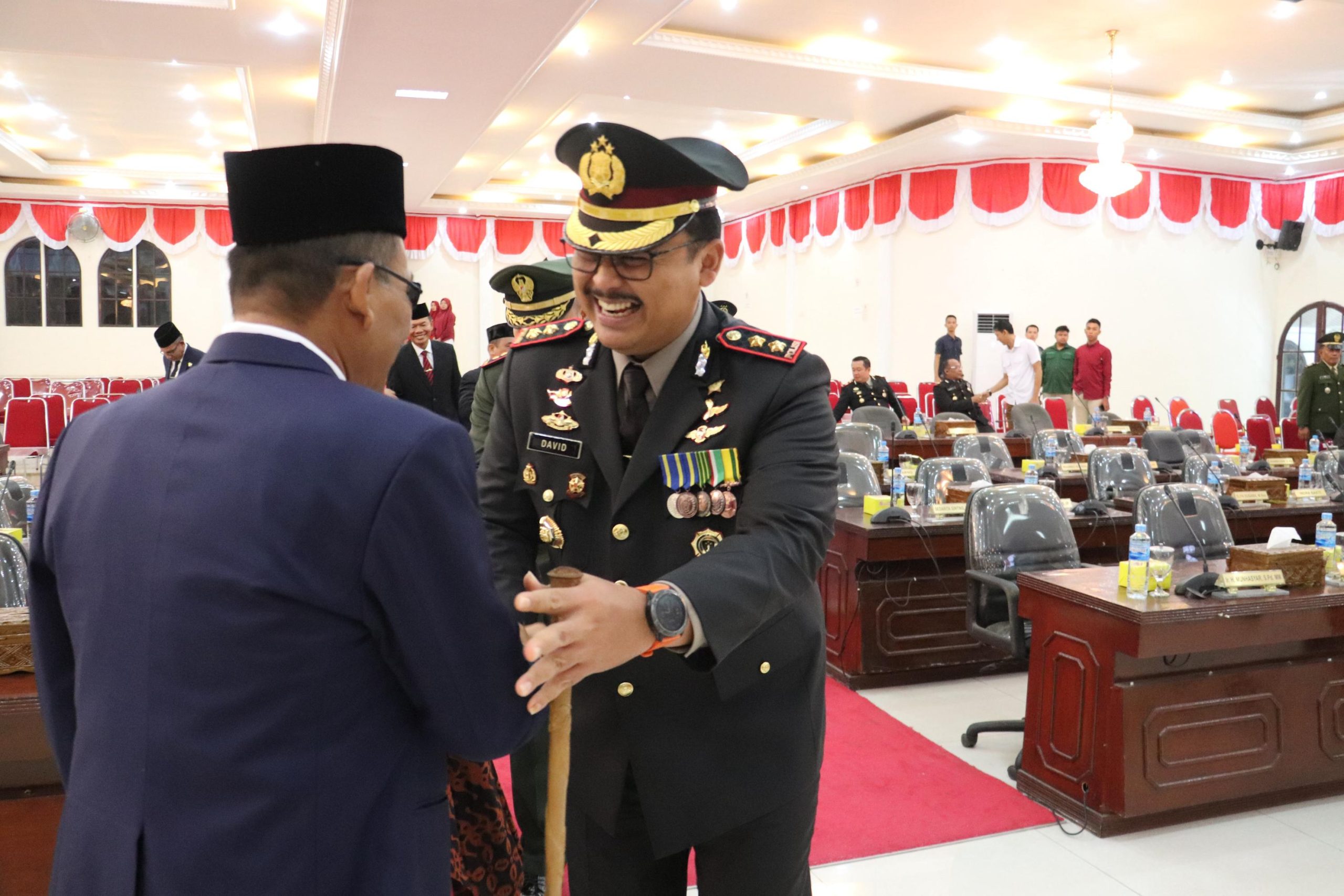 Kapolres Langkat Hadiri Sidang Paripurna DPR, Wujudkan Sinergi Jelang HUT RI Ke- 80