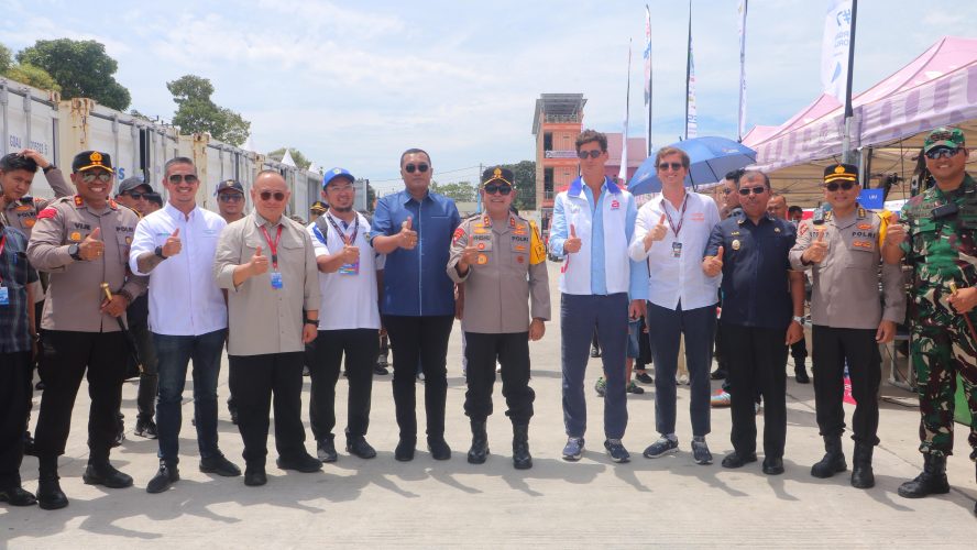 Kapolda Sumut Tinjau Pengamanan dan Kesiapan Event Aquabike & F1H2O di Danau Toba