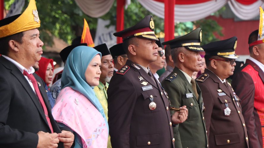 Upacara Peringatan HUT ke-80 RI Tahun 2025 Pemkab Sergai Berlangsung Khidmat, Dihadiri Kapolres Sergai