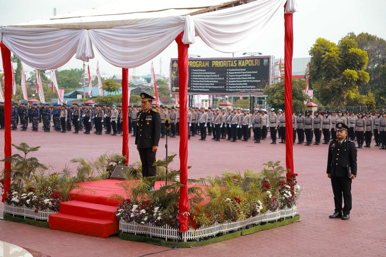 Polda Sumut Gelar Upacara Peringatan HUT RI Ke-80 Dengan Khidmat