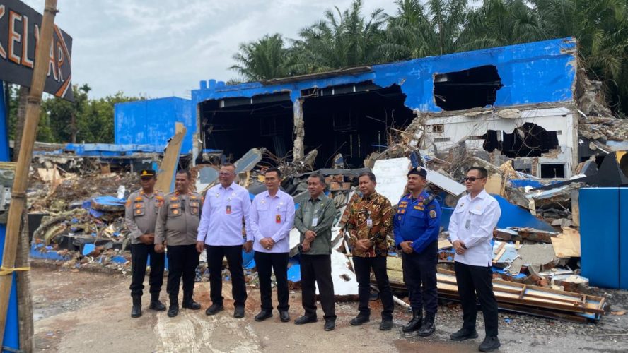 Peninjauan Lokasi Ex THM Marcopolo,CDI Dan New Blue Star Oleh Kemenko Polkam RI