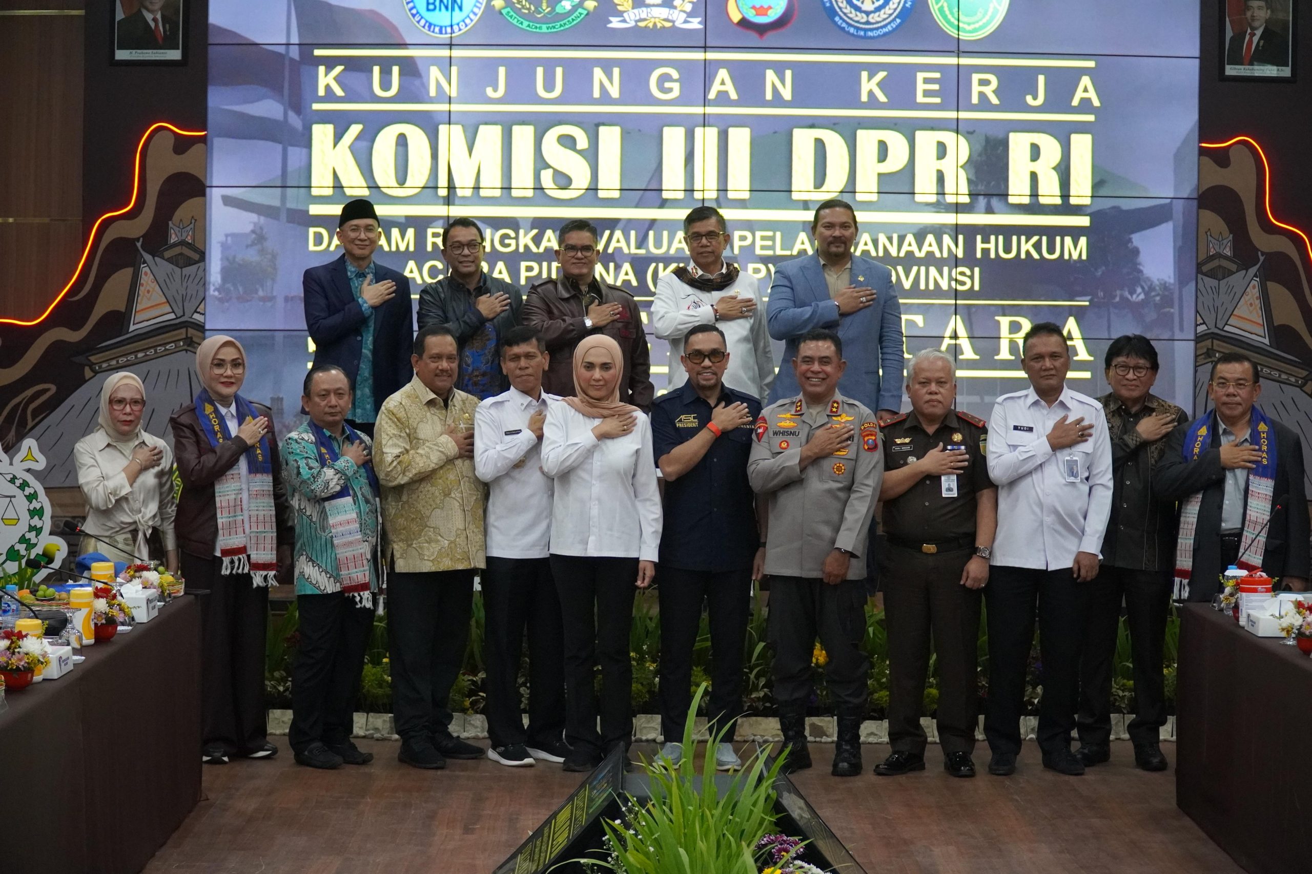 Karutan Kelas I Medan Hadir Dalam RDP Komisi III DPR RI: Soroti Overcrowding Dan Hak Warga Binaan