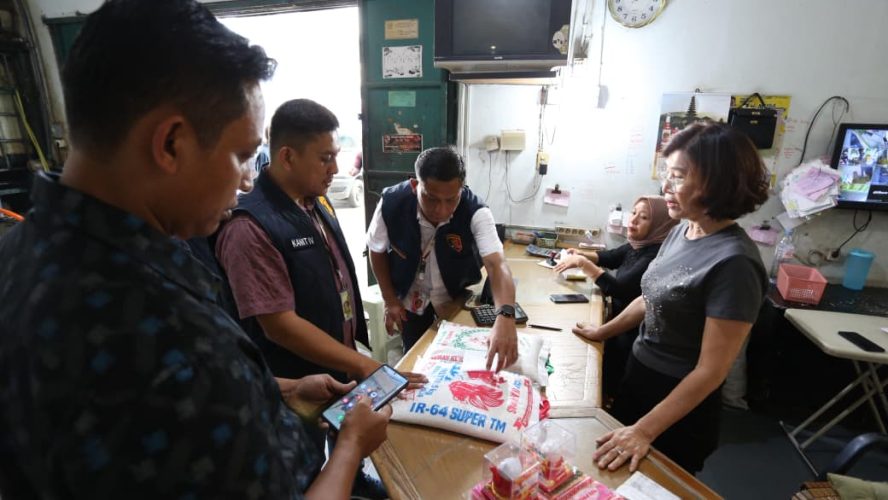 Satgas Pangan Polda Sumut Cek Harga Beras Di Medan, Temukan Penjualan Di Atas HET