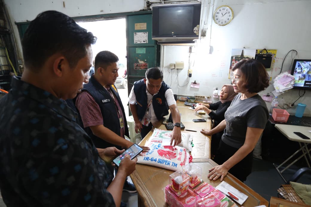 Satgas Pangan Polda Sumut Cek Harga Beras Di Medan, Temukan Penjualan Di Atas HET