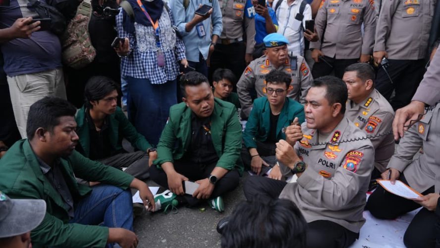 Aksi Solidaritas GODAMS Di Polda Sumut Berjalan Damai, Kapolda Sampaikan Duka Dan Harapan Persatuan