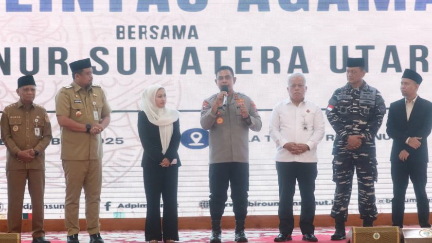 Doa Lintas Agama, Kapolda Sumut : Kritik Jadi Energi, Polisi Hadir Untuk Masyarakat