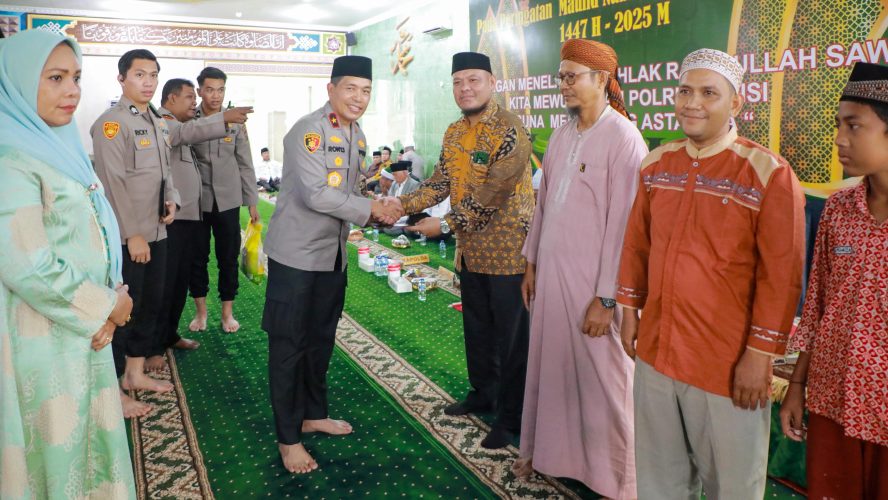 Doa Bersama Polda Sumut Di Hari Maulid Nabi: Meneladani Akhlak Rasulullah, Membangun Polri Presisi