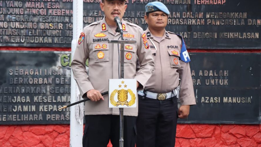 Kapolres Binjai Pimpin Apel Stand By Personil Gabungan TNI-POLRI Dan Pemko Binjai