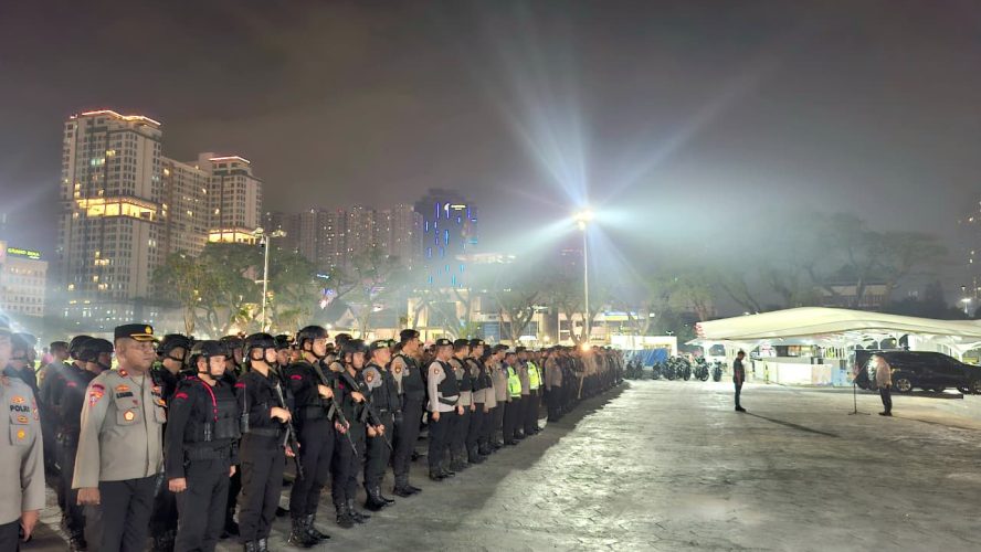 Brimob Sumut Gelar Patroli Skala Besar di Medan, Warga Rasakan Aman dan Nyaman