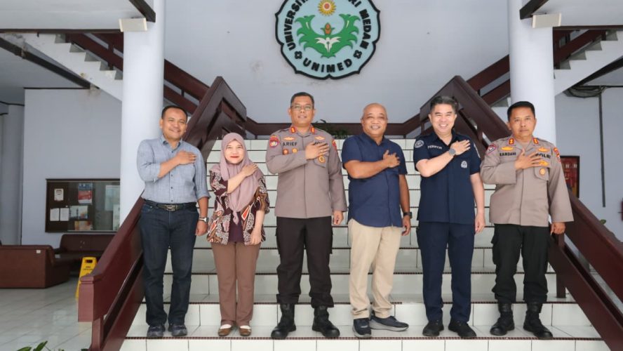 Polda Sumut Jalin Silaturahmi Dengan Perguruan Tinggi, Bahas Pelayanan Unjuk Rasa Humanis