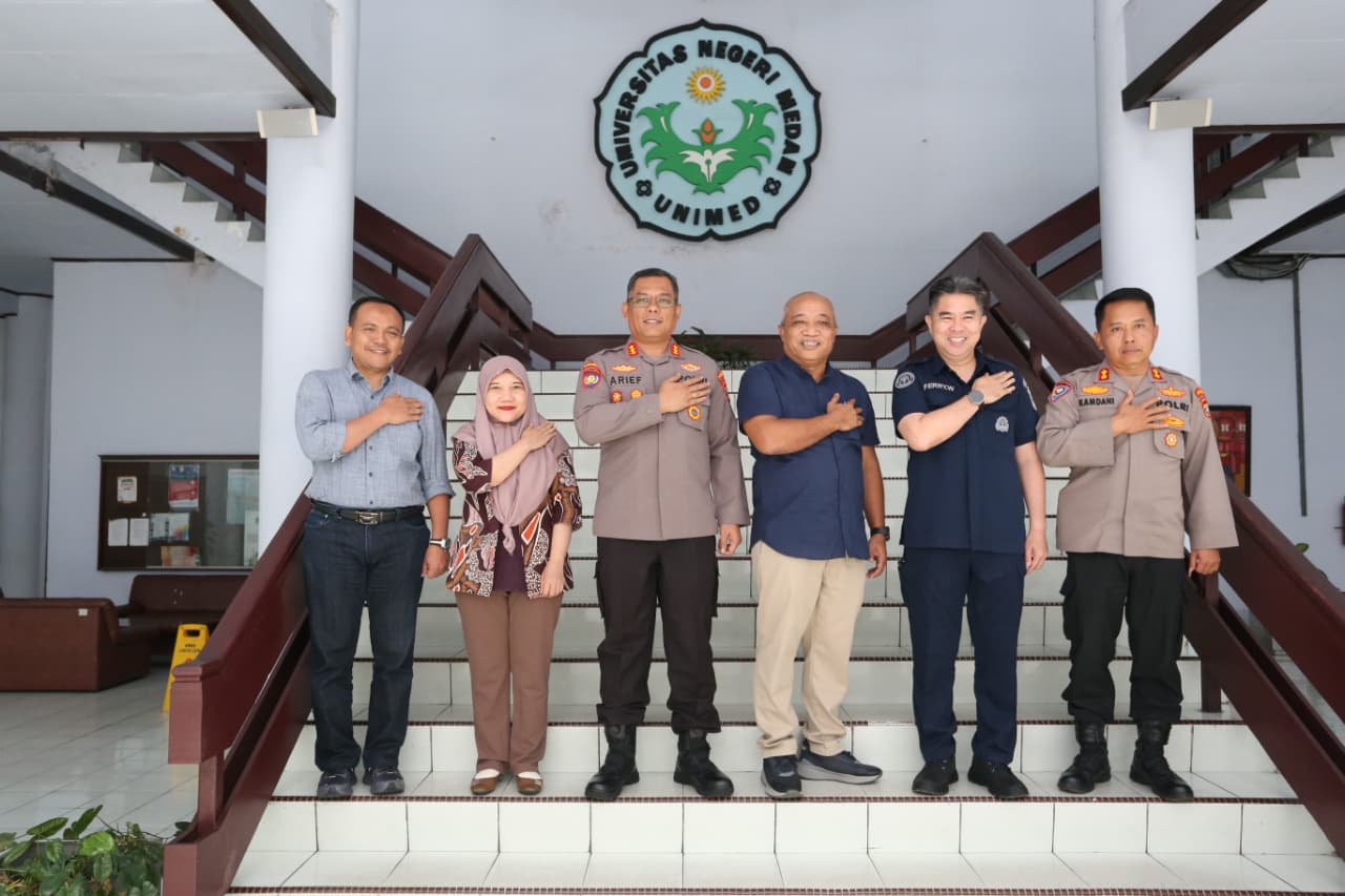 Polda Sumut Jalin Silaturahmi Dengan Perguruan Tinggi, Bahas Pelayanan Unjuk Rasa Humanis