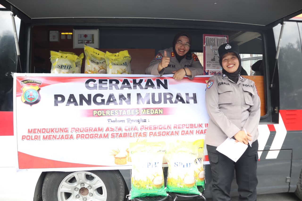 POLRESTABES MEDAN DALAM RANGKA MENDUKUNG PROGRAM ASTA CITA PRESIDEN REPUBLIK INDONESIA – POLRI MENJAGA PROGRAM STABILITAS PASOKAN DAN HARGA PANGAN