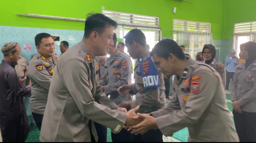 PELEPASAN PERSONIL POLRES BINJAI YANG MELAKSANAKAN IBADAH UMROH 1447 H / 2025