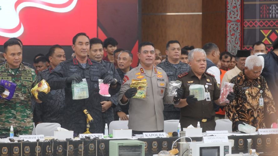 Polda Sumut Musnahkan Barang Bukti Narkoba Dengan Nilai Fantastis, Selamatkan Lebih Dari Jutaan Jiwa