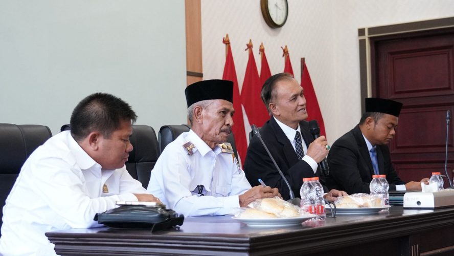 Wakil Bupati Pakpak Bharat Menerima Kunjungan Wakil Bupati Aceh Singkil Tentang Capaian Kemajuan di Kedua Daerah 