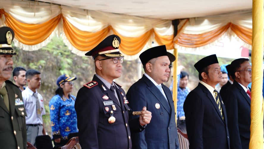 Bupati Pakpak Bharat Memimpin Upacara Peringatan Hari Kesaktian Pancasila Tingkat Kabupaten Pakpak Bharat