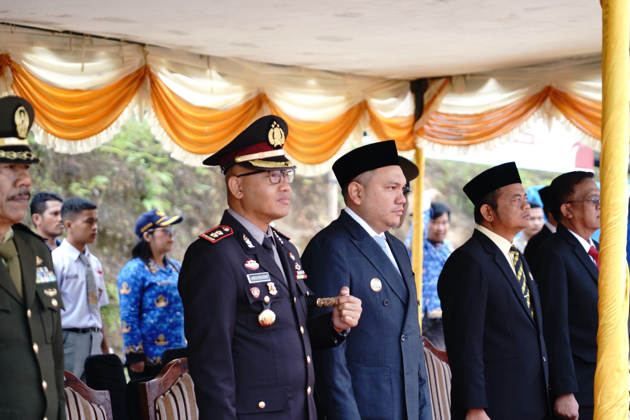 Bupati Pakpak Bharat Memimpin Upacara Peringatan Hari Kesaktian Pancasila Tingkat Kabupaten Pakpak Bharat