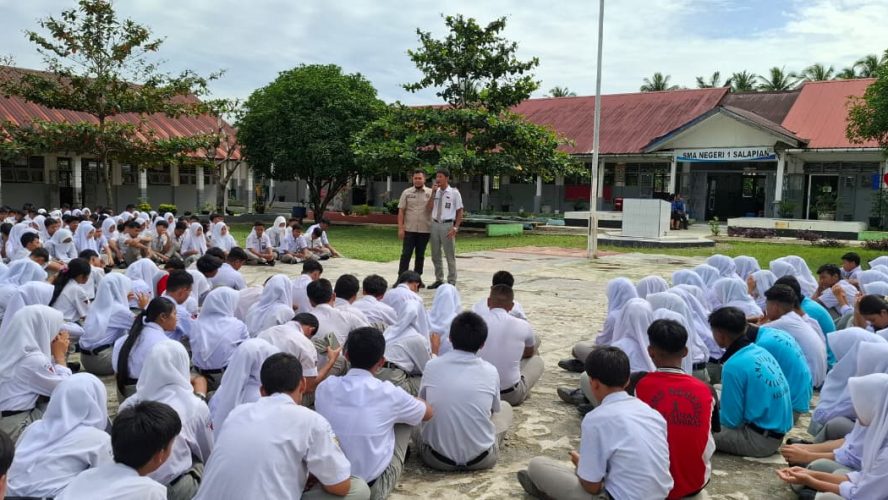 Cegah Intoleransi Dan Radikalisme, Densus 88 Tanamkan Wawasan Kebangsaan Ke Generasi Muda Langkat