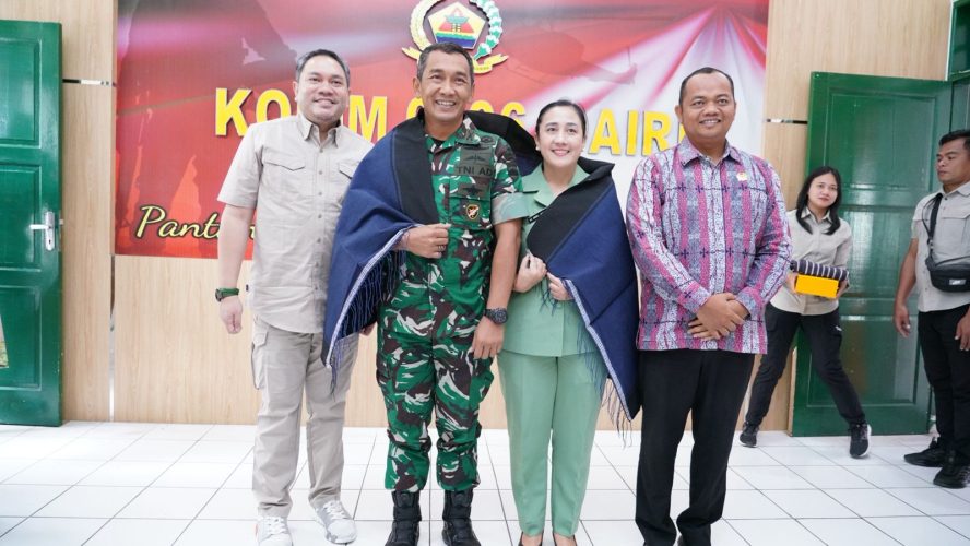 Bupati Pakpak Bharat Menghadiri Kunjungan Silaturahmi Komandan Korem023/Kawal Samudra di Makodim 0206/Dairi