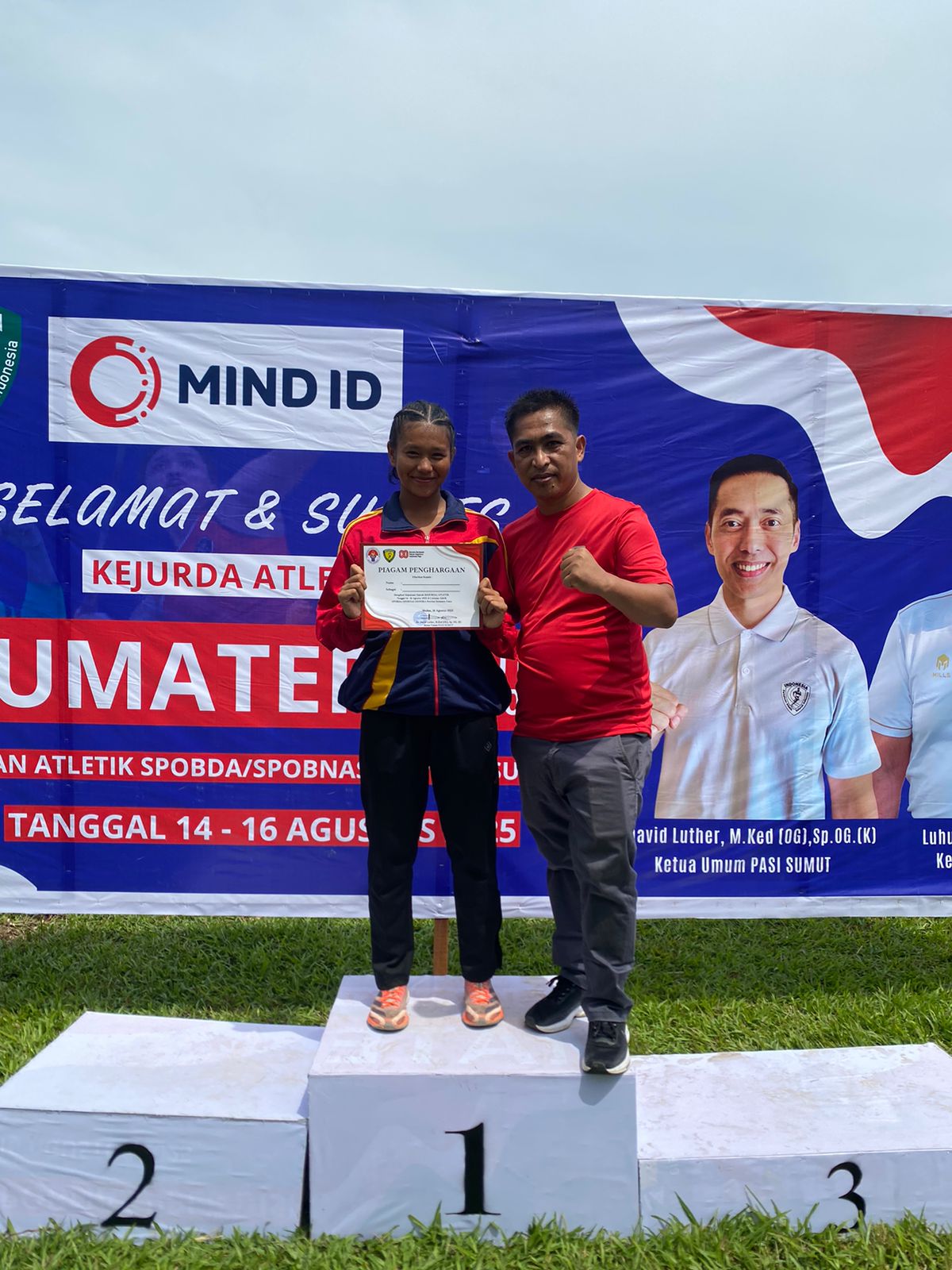 Rohmauli Banurea Atlet PASI Kabupaten Pakpak Bharat Kembali Menorehkan Prestasi Gemilang di Kejuaraan Daerah Atletik Sumatra Utara