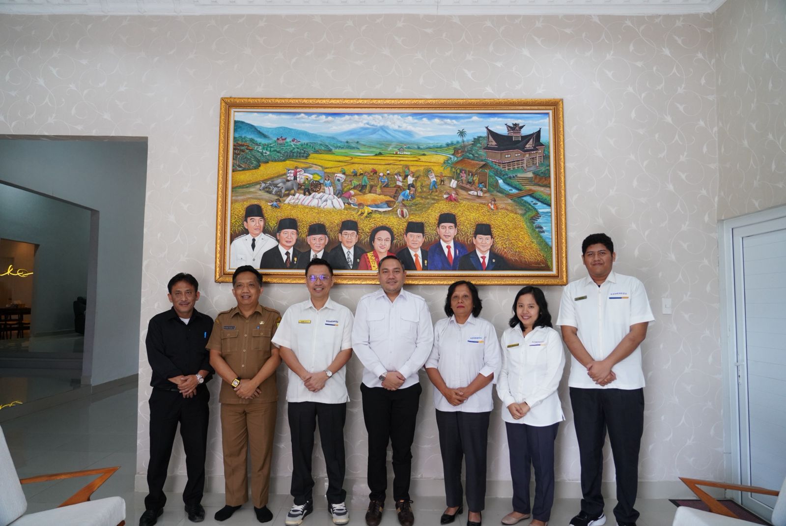 Kepala Kantor Pelayanan Perbendaharaan Negara (KPPN) Sidikalang Menemui Bupati Pakpak Bharat