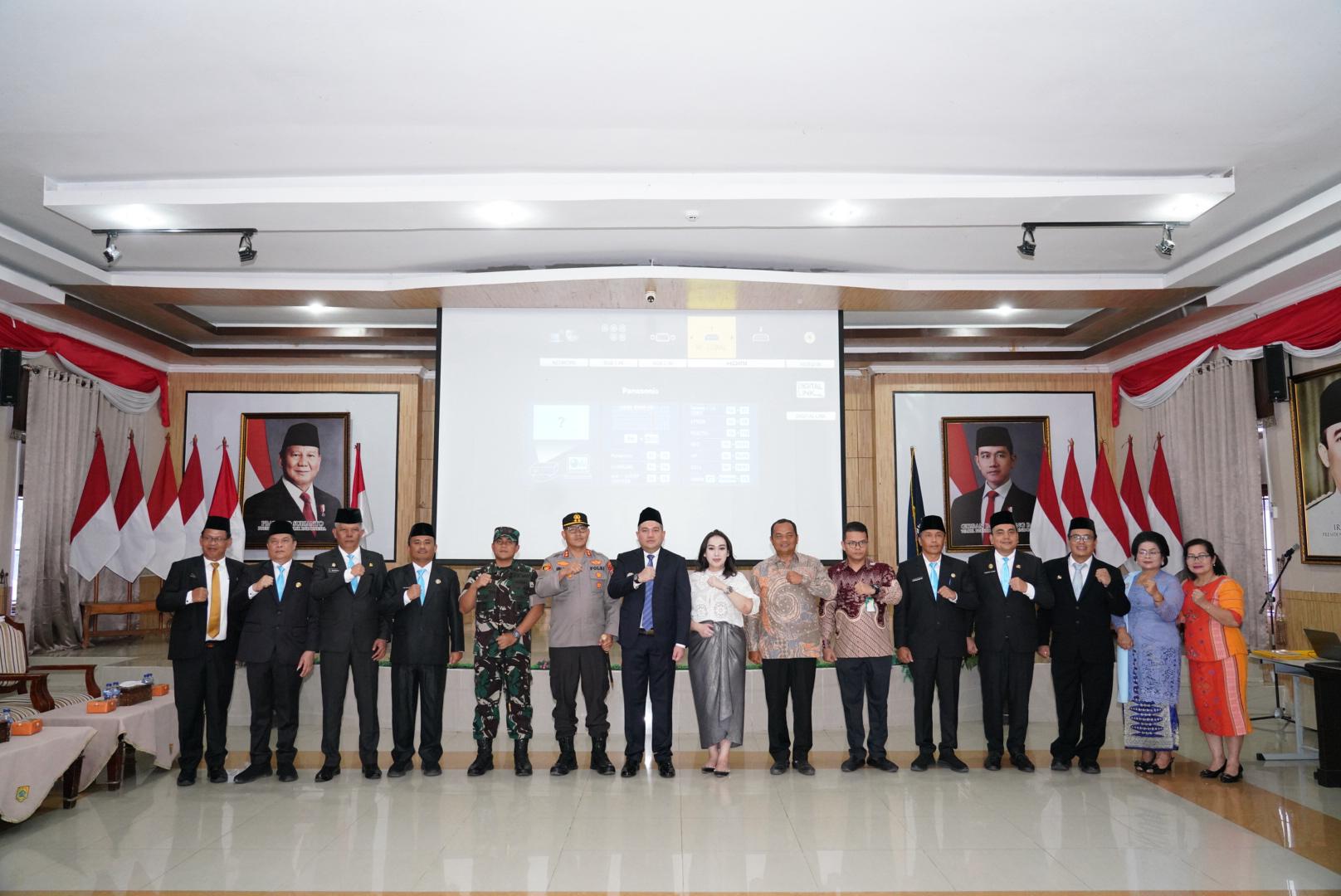 Bupati Pakpak Bharat Melantik dan Mengukuhkan Tujuh Pejabat Pimpinan Tinggi Pratama di Lingkungan Pemerintah Pakpak Bharat