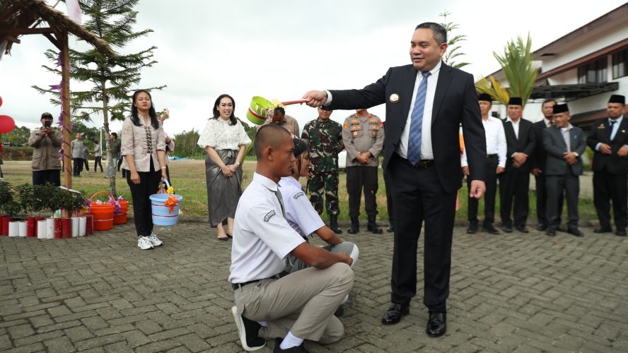Bupati Pakpak Bharat Membuka Pemusatan Pendidikan dan Pelatihan Calon Paskibraka Kabupaten Pakpak Bharat