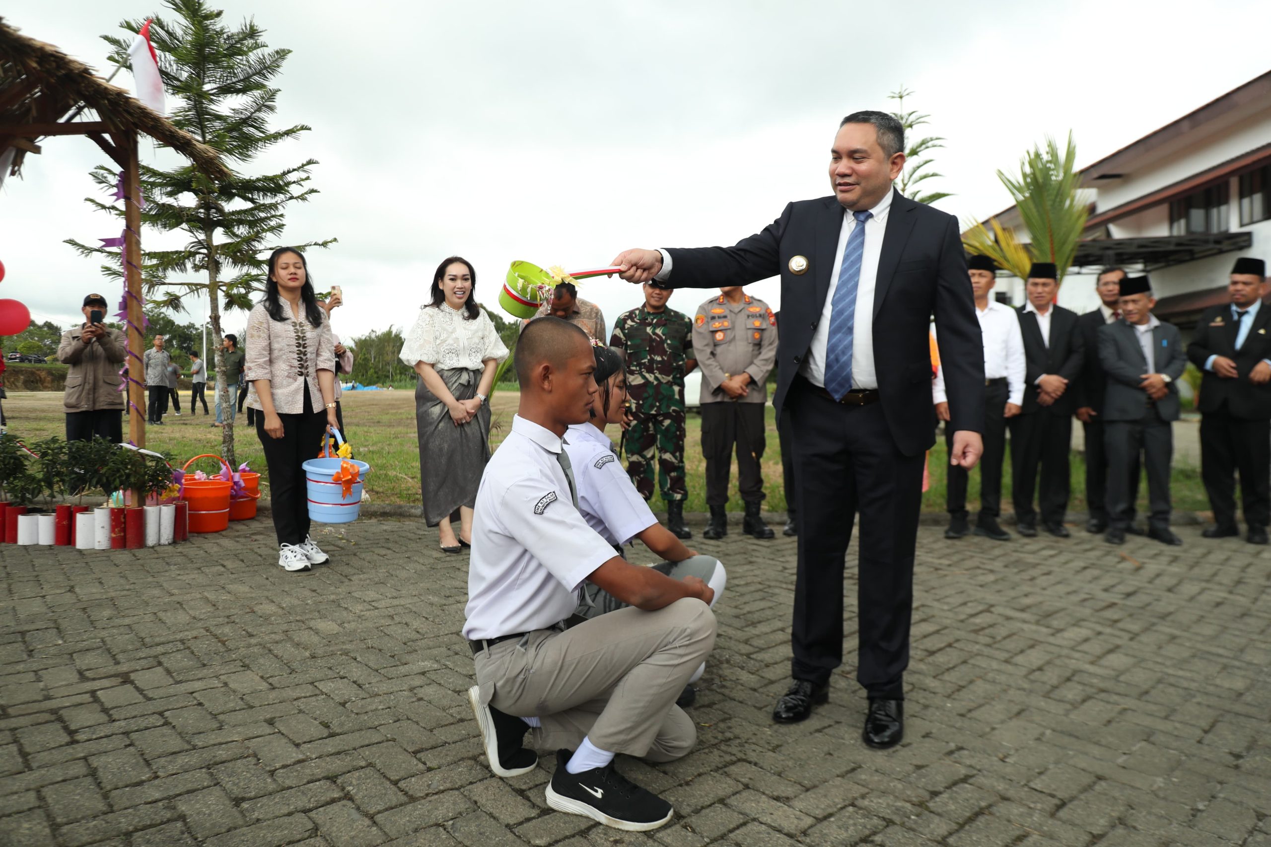 Bupati Pakpak Bharat Membuka Pemusatan Pendidikan dan Pelatihan Calon Paskibraka Kabupaten Pakpak Bharat