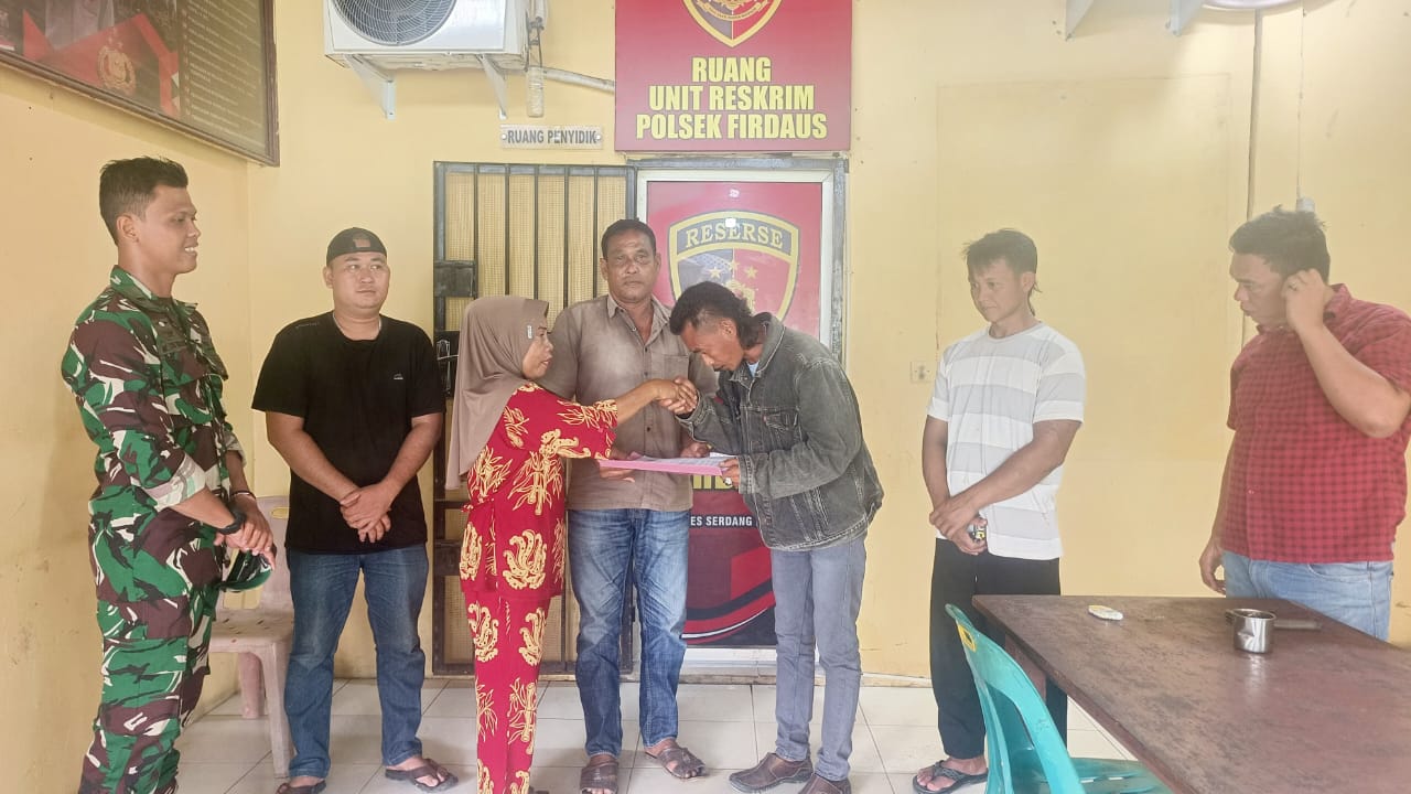 Perselisihan Warga Polsek Firdaus Jembatani Dengan Restorative Justice