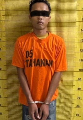 Saat Menunggu Pembeli, Seorang Pemuda Ditangkap Polres Binjai