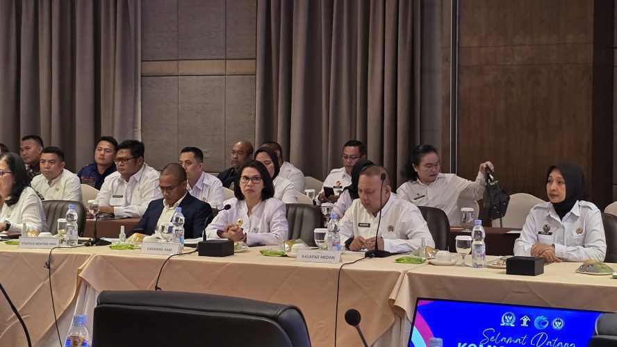 Karutan Kelas I Medan Hadiri Kunjungan Reses Komisi XIII DPR RI Di Sumut