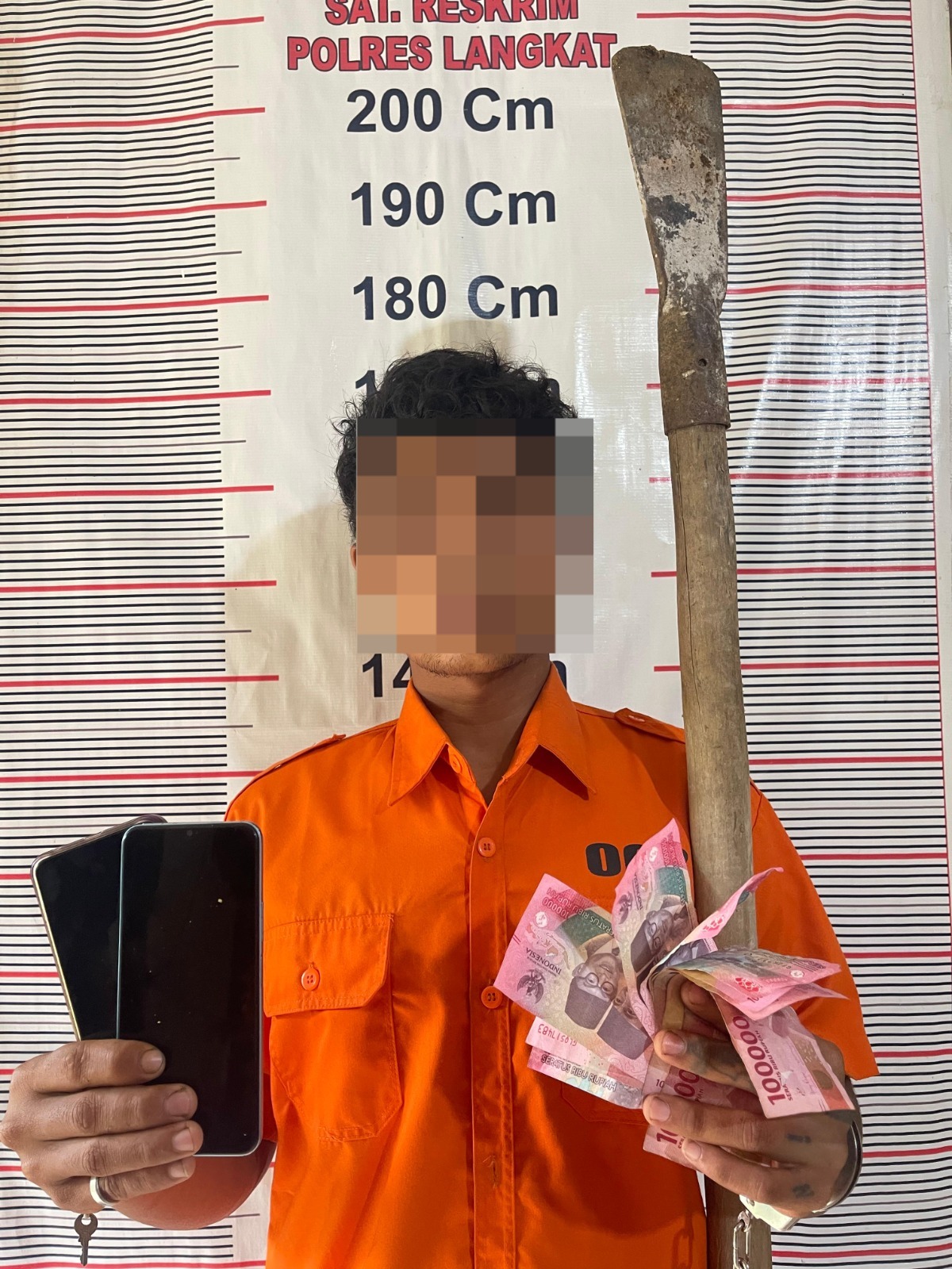 Polsek Bahorok Polres Langkat Ungkap Kasus Pencurian Dengan Pemberatan, Pelaku Berhasil Diamankan Kurang Dari 24 Jam