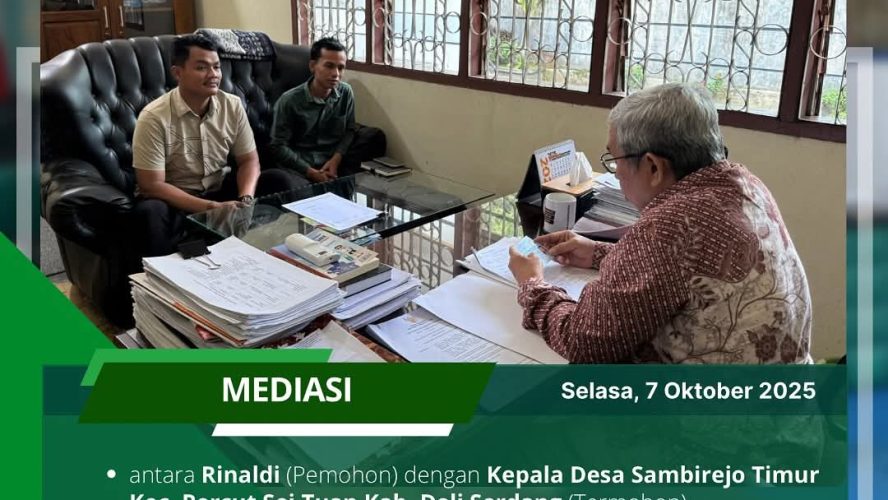 Pemohon Gagal Dapatkan Dokumen SPJ Desa Sambirejo Timur, Sengketa Informasi Berlanjut ke Ajudikasi