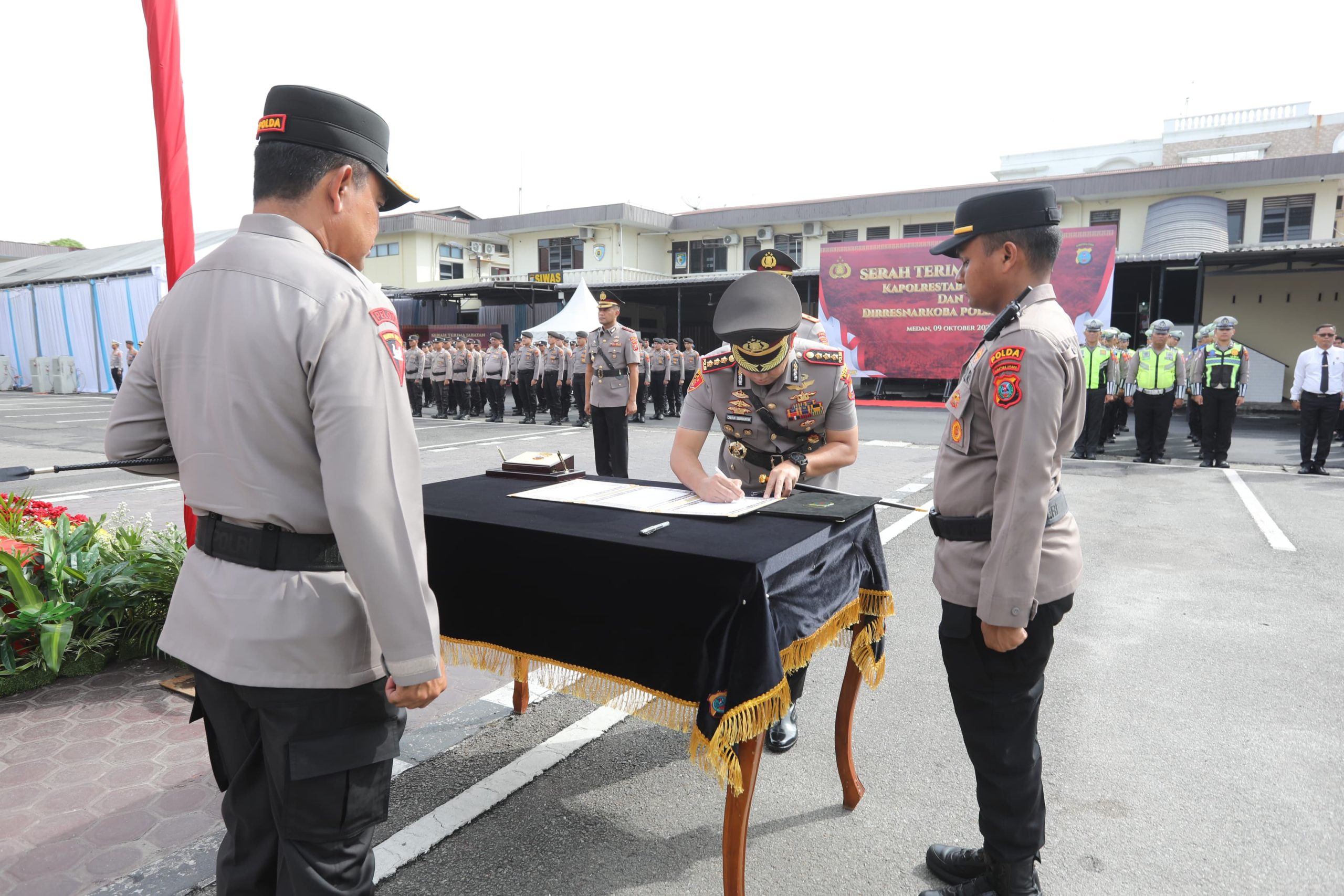 Sertijab Kapolrestabes Medan Dan Dirresnarkoba: Kapolda Sumut Tegaskan Pentingnya Integritas Dan Inovasi Kepemimpinan