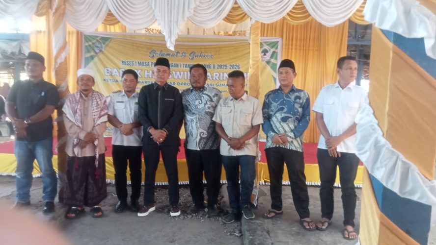 H. Aswin Parinduri. SH Laksanakan Reses I Masa Persidangan Tahun  II Tahun 2025-2026,Jemput Aspirasi Masyarakat.